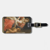 Madonna und Kind mit Johannes der Baptist Gepäckanhänger (Vorderseite horizontal)