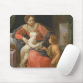 Madonna und Kind mit Johannes der Baptist Mousepad (Mit Mouse)
