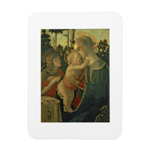 Madonna und Kind mit Johannes der Baptist (Öl O Magnet