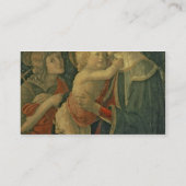 Madonna und Kind mit Johannes der Baptist (Öl O Visitenkarte (Rückseite)