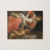 Madonna und Kind mit Johannes der Baptist Puzzle (Horizontal)