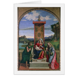 Madonna und Kind mit Johannes der Baptist und MA