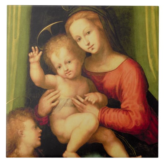 Madonna und Kind mit Johannes Fliese (Vorderseite)