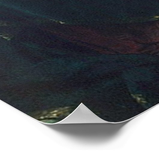 Madonna und Kind mit John the Baptist Poster (Ecke)