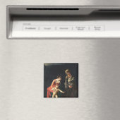 Madonna und Kind mit Schlange, 1605 Magnet (In Situ (Geschirrspüler))