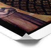 Madonna und Kind mit sechs Engeln (Tafel Poster (Ecke)