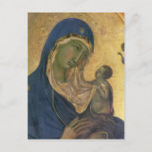 Madonna und Kind mit SS. Dominic und Aurea Postkarte (Vorderseite)