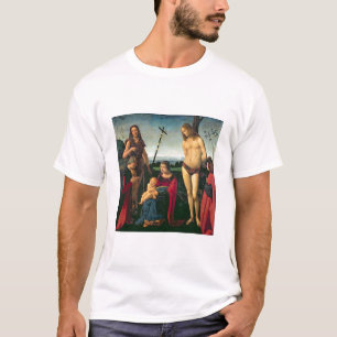Madonna und Kind mit SS. Johannes der Täufer und T-Shirt