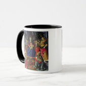 Madonna und Kind mit SS. Justus, Zenobius und Th Tasse (Vorderseite Links)