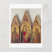 Madonna und Kind mit SS. Nicholas und Proculus, Postkarte (Vorderseite)