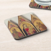 Madonna und Kind mit SS. Nicholas und Proculus, Untersetzer (Linke Seite)