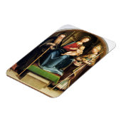 Madonna und Kind mit St. Anthony Abbot und St. N Magnet (Linke Seite)
