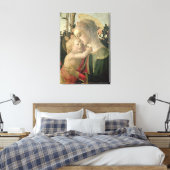Madonna und Kind mit St. John the Baptist, Detai Leinwanddruck (Insitu (Schlafzimmer))