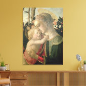 Madonna und Kind mit St. John the Baptist, Detai Leinwanddruck (Insitu (Wohnzimmer))