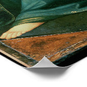 Madonna und Kind mit St. John the Baptist Poster (Ecke)