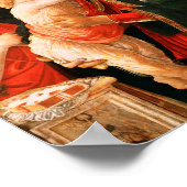 Madonna und Kind mit St. John the Baptist Poster (Ecke)