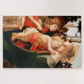 Madonna und Kind mit St. John the Baptist Puzzle (Horizontal)