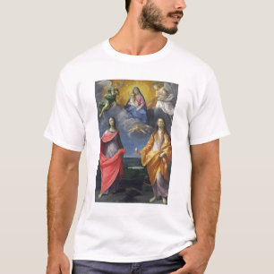 Madonna und Kind mit St. Lucy und Maria Magdalena T-Shirt