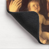 Madonna und Kind mit St Mary Magdalene und St. Mousepad (Ecke)