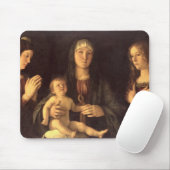 Madonna und Kind mit St Mary Magdalene und St. Mousepad (Mit Mouse)