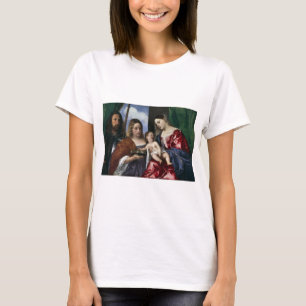 Madonna und Kind mit Sts Dorothy und George - Ti T-Shirt