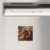 Madonna und Kind mit vier Staatsmännern Magnet (In Situ (Geschirrspüler))