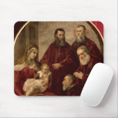 Madonna und Kind mit vier Staatsmännern Mousepad (Mit Mouse)