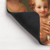 Madonna und Kind mit zwei Engeln, 1770-73 Mousepad (Ecke)