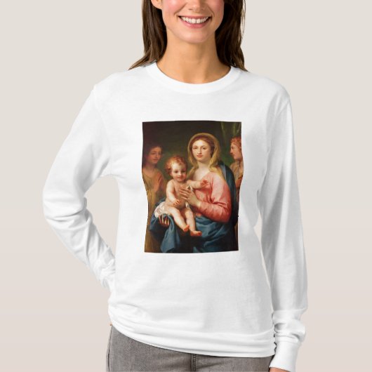 Madonna und Kind mit zwei Engeln, 1770-73 T-Shirt (Vorderseite)