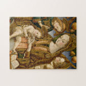 Madonna und Kind mit zwei Engeln Puzzle (Horizontal)