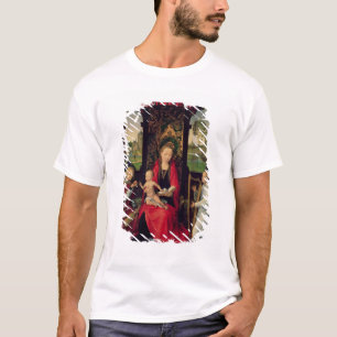 Madonna und Kind mit zwei Engeln T-Shirt
