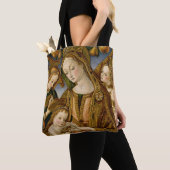 Madonna und Kind mit zwei Engeln Tasche (Von Nahem)