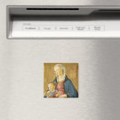 Madonna und Kind mit zwei Spendern, 1525-1530 Magnet (In Situ (Geschirrspüler))