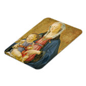 Madonna und Kind mit zwei Spendern, 1525-1530 Magnet (Linke Seite)