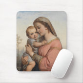 Madonna und Kind Mousepad (Mit Mouse)