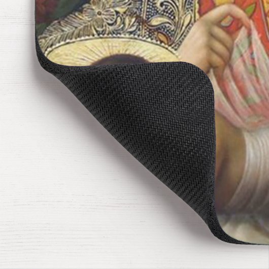 Madonna und Kind Mousepad (Ecke)