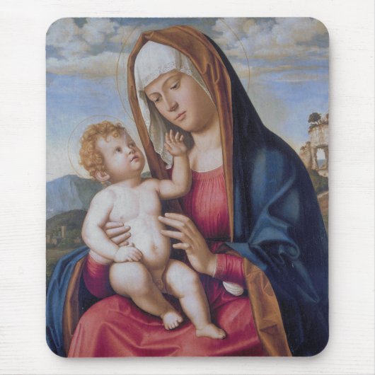 Madonna und Kind Mousepad (Vorne)