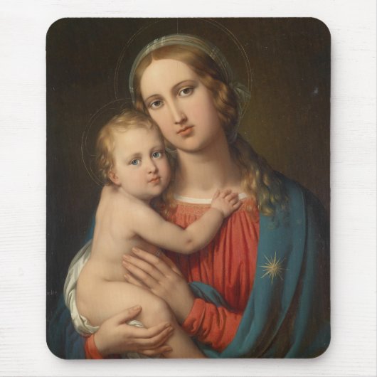 Madonna und Kind Mousepad (Vorne)