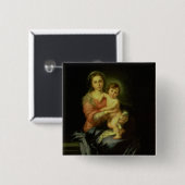 Madonna und Kind, nach 1638 Button (Vorne & Hinten)