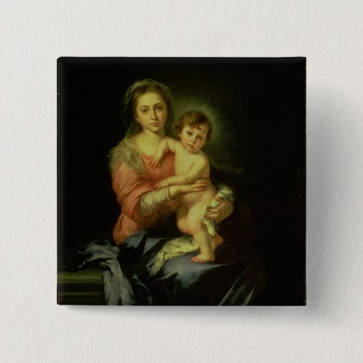 Madonna und Kind, nach 1638 Button (Vorderseite)