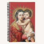 Madonna und Kind Notizblock (Vorderseite)