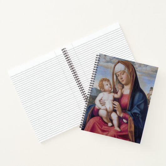 Madonna und Kind Notizblock (Innenseite)