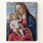 Madonna und Kind Notizblock (Rückseite)