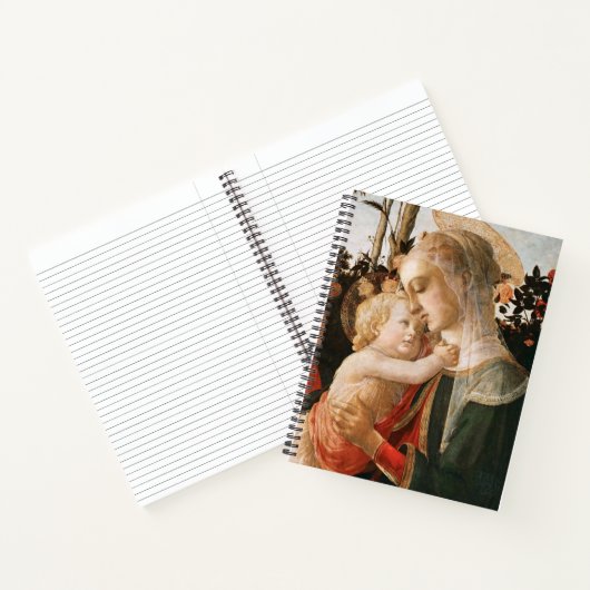 Madonna und Kind Notizblock (Innenseite)