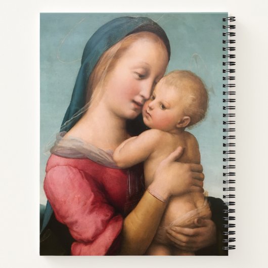 Madonna und Kind Notizblock (Rückseite)