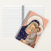Madonna und Kind Notizblock (Innen)