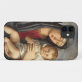 Madonna und Kind (Öl auf Platte) 2 Case-Mate iPhone Hülle (Rückseite (Horizontal))