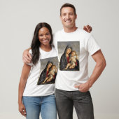 Madonna und Kind (Öl auf Platte) 2 T-Shirt (Unisex)