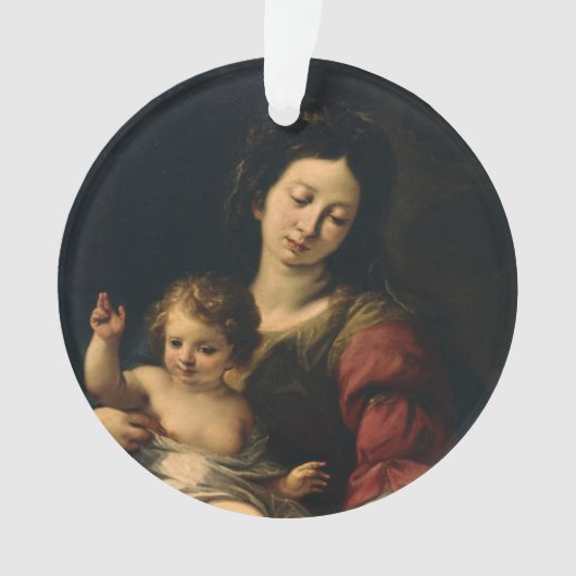 Madonna und Kind Ornament (Vorderseite)