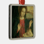 Madonna und Kind Ornament Aus Metall (Rechts)
